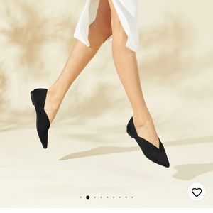 Vivaia Pointed Toe V-Cut Flats